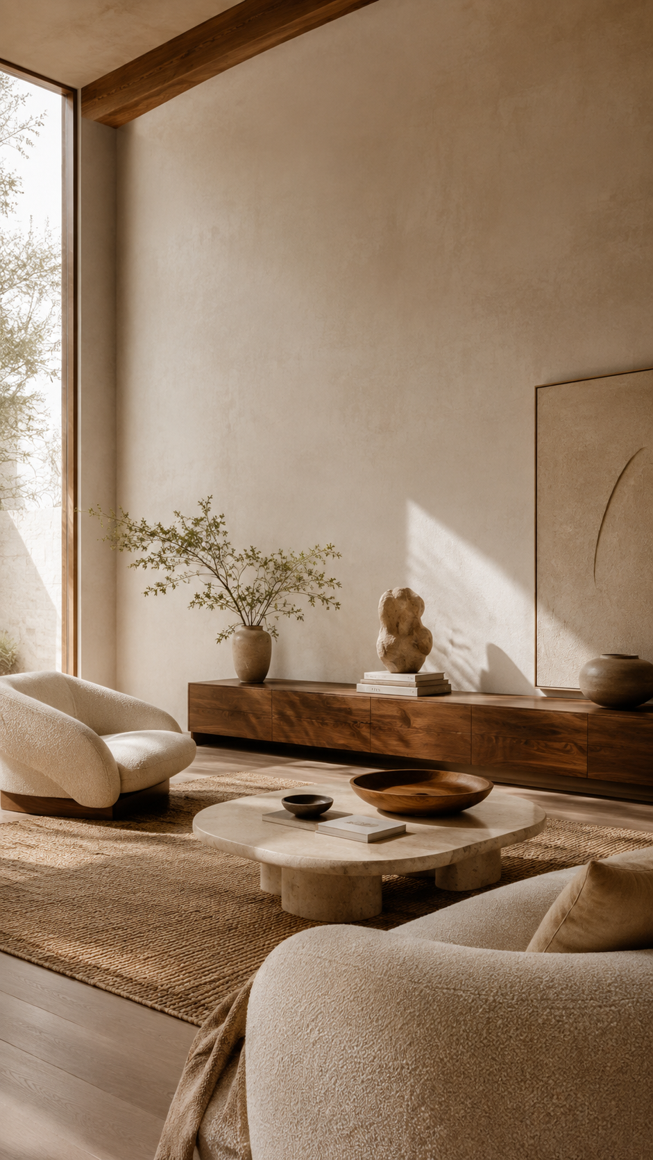 Organic modern living room collection image